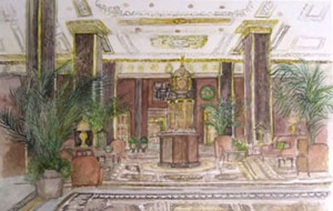 Waldorf Astoria Lobby, New York, NY 