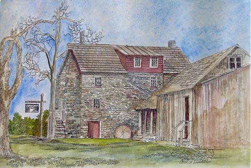 Stover-Myers Grist Mill, Bucks County, Pennsylvania