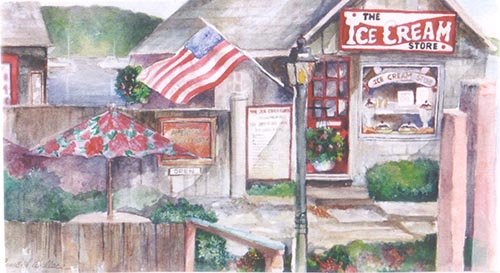 Rockport Ice Cream Store, Rockport, Massachusetts